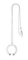 Necklace Giovanni Raspini Woman Blade Colour in Silver Cristallo 12282 - 12282